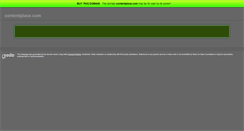 Desktop Screenshot of contentplace.com